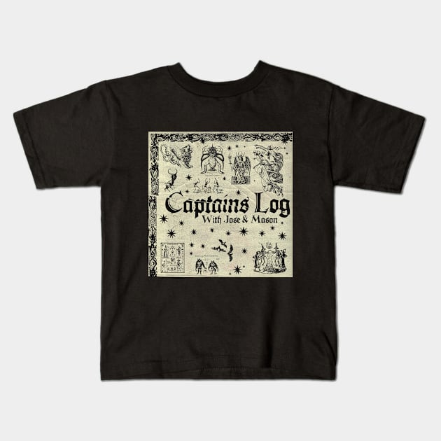 Ye Old Captain's Log Kids T-Shirt by Captains Log